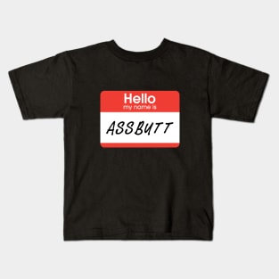 Supernatural Assbutt Large Kids T-Shirt